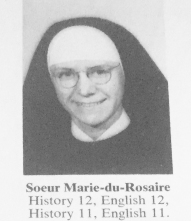 Soeur Marie-du-Rosaire